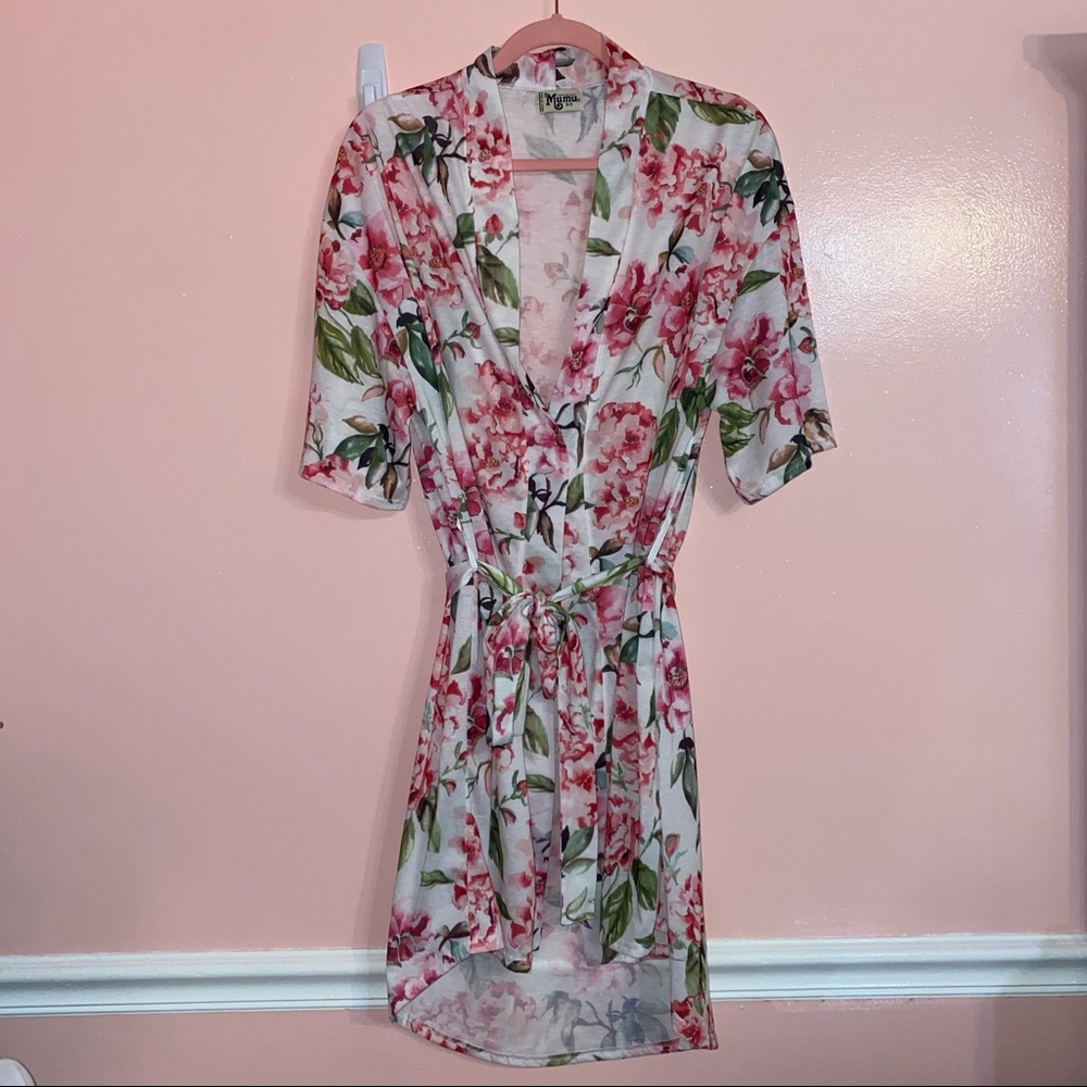 Show Me Your MuMu Floral Robe